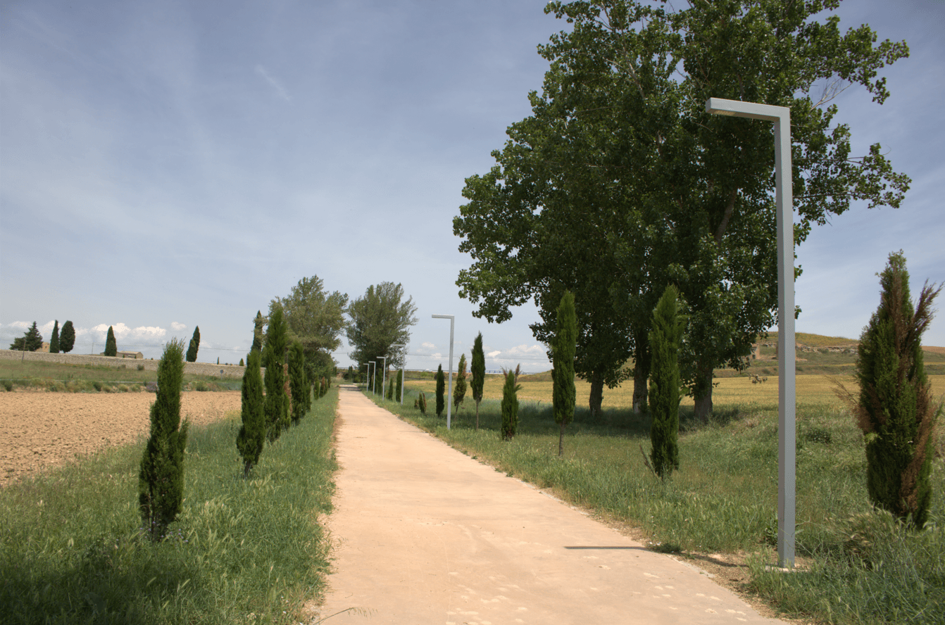 camino del cementerio